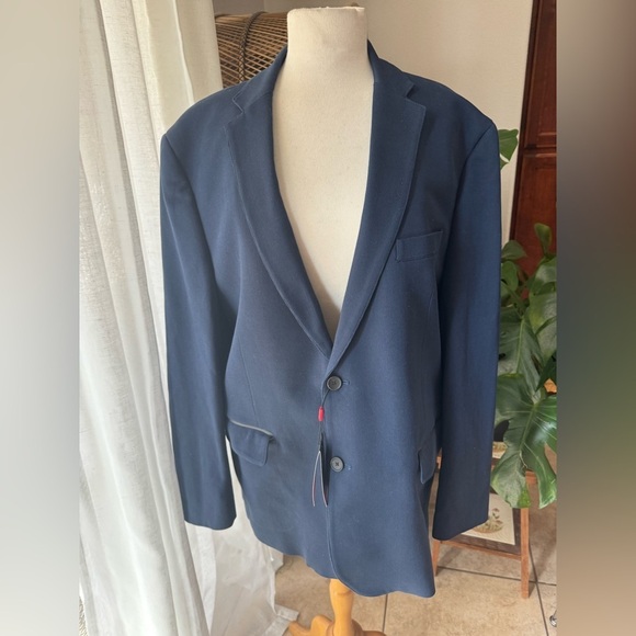 NWT Kenneth‎ Cole Awearness awear-tech Men's Navy Blazer